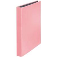 Falken Ringbuch DIN A4 Karton 2 Ringe 25 mm Rosa