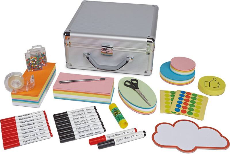 Maul Moderationskoffer 35 x 16,5 cm Aluminium Silber