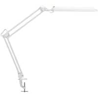 Maul Schreibtischlampe mit Klemme MAULatlantic Weiß 70 x 810 x 390 mm