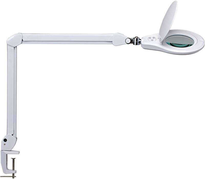 Maul Schreibtischlampe Weiß Steckdose 200 x 830 x 505 mm