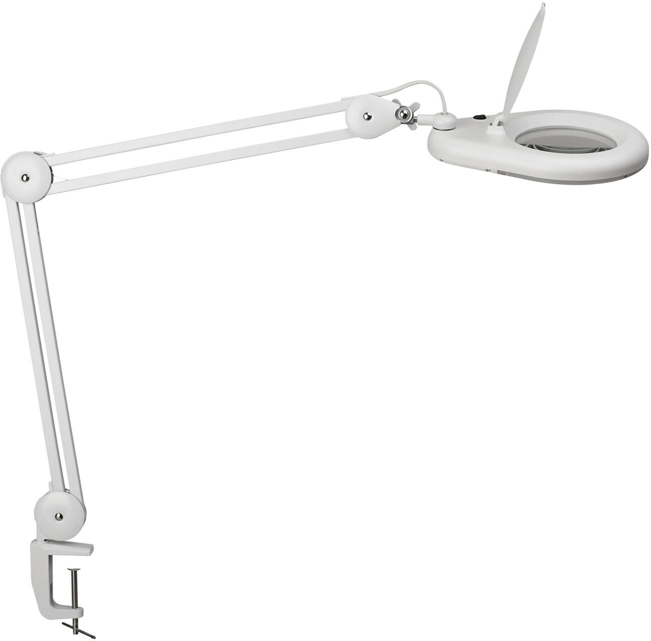Maul Schreibtischlampe LED Weiß Steckdose 200 x 810 x 495 mm