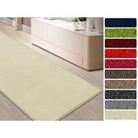 Velours-Teppich Floordirekt STEP Dynasty Velours Creme Polypropylen 660 x 1500 mm