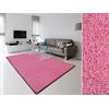 Velours-Teppich Floordirekt STEP Dynasty Velours Pink Polypropylen 500 x 1500 mm