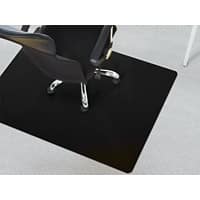 Schreibtischstuhlunterlage Floordirekt Pro Schwarz Polycarbonat 1200 x 1500 mm
