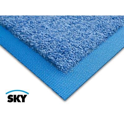 Schmutzfangmatte Sky Color Blau Polyamid, NBR-Gummi 500 x 850 mm