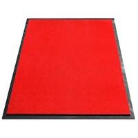 Fußmatte Sky Monochrom Rot Polyamid, High-Twist-Nylon 2000 x 2000 mm