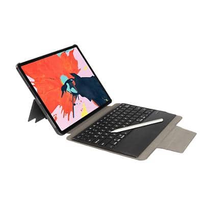 Gecko Covers Tastaturcover AZERTY für Apple Ipad Pro 12.9 2018 Schwarz
