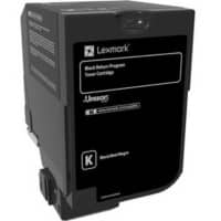 Lexmark Original Tonerkartusche 74C20K0 Schwarz