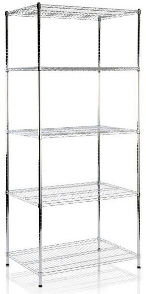 MAMMUT Allzweckregal Verzinkt 5 Fächer 900 x 600 x 2.000 mm