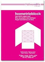 Isometrieblock Hahnemühle A4  50 Blatt
