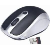 Gembird MUSW-002 - Maus Beidhändig - optisch - 4 Tasten - kabellos - 2.4 GHz - kabelloser Empfänger (USB)
