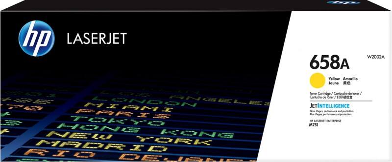 HP 658A Original Tonerkartusche W2002A Gelb