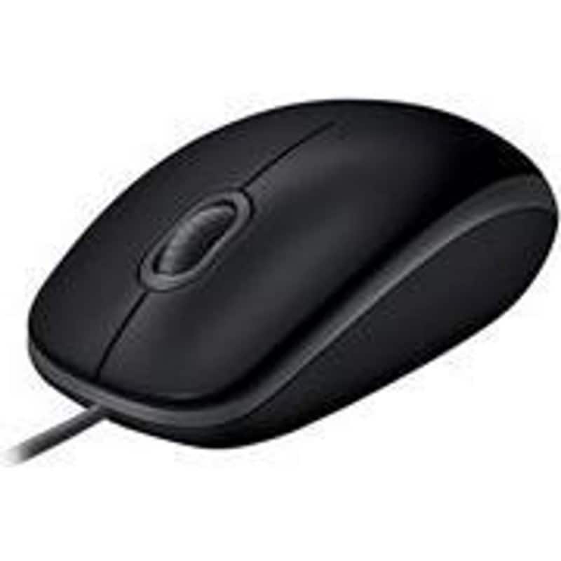 Logitech B110 Silent USB-Maus, beidhändig, 1 m Kab
