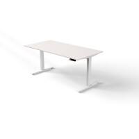 Move 3 - Steh-/Sitztisch 160x80x72-120 cm weiß