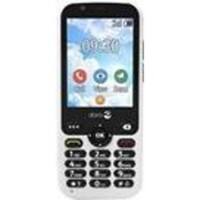 Doro 7010 - Mobiltelefon - 4G LTE - microSD slot - GSM - 320 x 240 Pixel - 3 MP - weiß