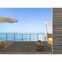 Outdoor-Teppich Casa Pura Genua Dunkelgrau Vinyl, Polyester 1200 x 1800 mm