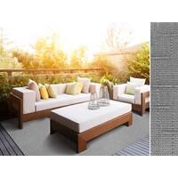 Outdoor-Teppich Casa Pura Siena Grau Vinyl, Polyester 1200 x 1800 mm