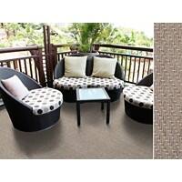 Outdoor-Teppich Casa Pura Verona Beige Vinyl, Polyester 1200 x 1800 mm