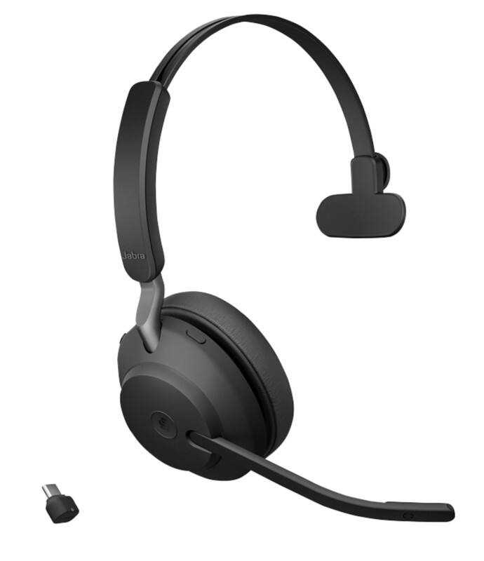 Jabra Evolve2 Kabellos Headset Bluetooth Mit Mikrofon Mono 65 Schwarz