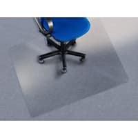 Bodenschutzmatte office marshal Teppich Transparent Polycarbonat 1200 x 1200 mm