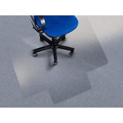 Bodenschutzmatte mit Lippe office marshal Teppich Transparent