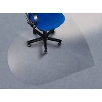 Bodenschutzmatte office marshal Teppich Transparent Polycarbonat 1200 x 1380 mm