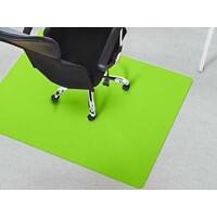 Schreibtischstuhlunterlage Floordirekt Pro Teppich Grün Polypropylen 750 x 1200 mm