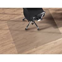 Bürostuhlunterlage Floordirekt Pro Floordirekt Pro Transparent Polycarbonat 1200 x 1300 mm