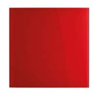 magnetoplan Design Glasboard Intensiv-Rot Magnetisch Wandmontierbar 40 x 40 cm