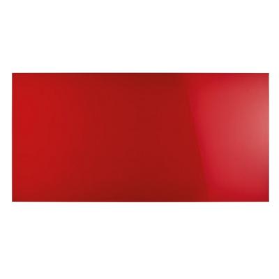 magnetoplan Design Glasboards Intensiv-Rot Magnetisch Wandmontierbar 200 x 100 cm