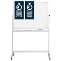 magnetoplan Design-Whiteboard CC mobil, magnethaftend, 150 x 100 cm
