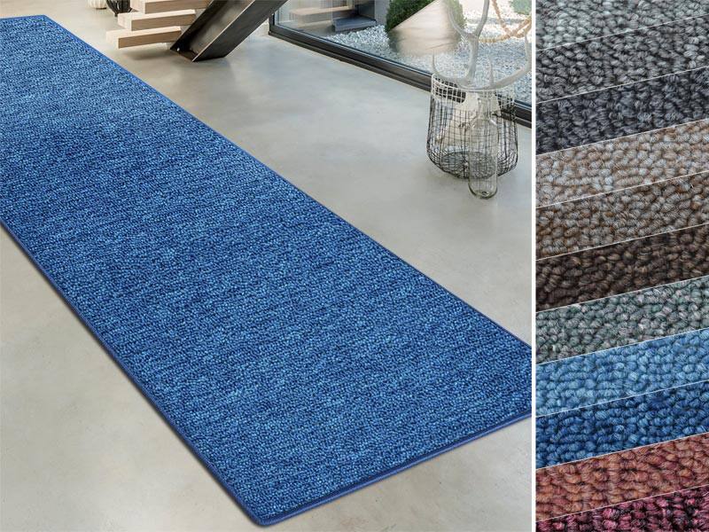 Casa Pura Teppich London Polypropylen Dunkelblau 1500 mm x 1000 mm