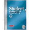 BRUNNEN A4 Student Premium Drahtgebunden Notizbuch mit blauem Kartoneinband Gepunktet 80 Blatt