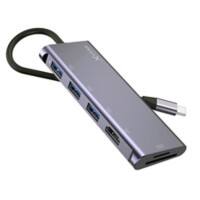 XLAYER USB-Hub 219177 7-in-1 Grau