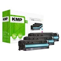 Kompatible KMP HP 305A Tonerkartusche CF370AM Cyan, Magenta, Gelb Multipack 3 Stück