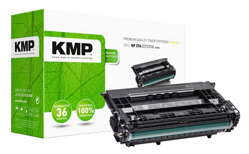Kompatible KMP HP 37A Tonerkartusche CF237A Schwarz