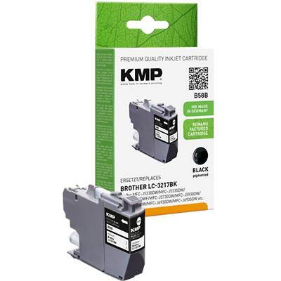 KMP Kompatibel Brother LC-3217BK Tintenpatrone Schwarz