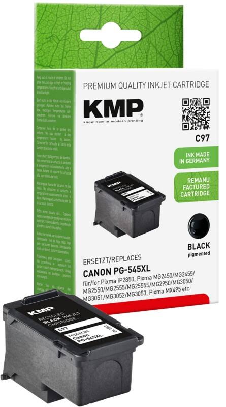 KMP Kompatibel Canon C97 Tintenpatrone Schwarz