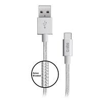 SBS USB Type-C Kabel TEKabelTC15BS Silber