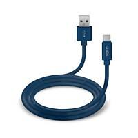 SBS USB Type-C Kabel COLLECTION POLO TECABLPOLOTYPECB Blau