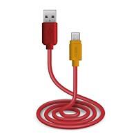 SBS Micro-USB Kabel COLLECTION POP TEPOPKabelMICR Rot