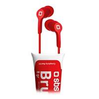 SBS Ohrhörer Brush TEEARPAINTR Rot