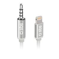 SBS Apple Lightning Adapter TEADAPTIPJACK35W Grau
