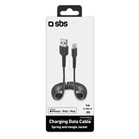 SBS Apple Lightning Kabel TECABLEUSBIP5S1K Schwarz