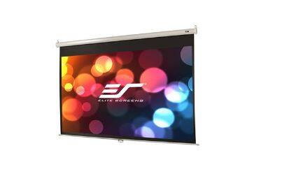 ELITE SCREENS Projektor Bildschirm M92XWH Schwarz 2040 mm x 1146 mm (B x H)