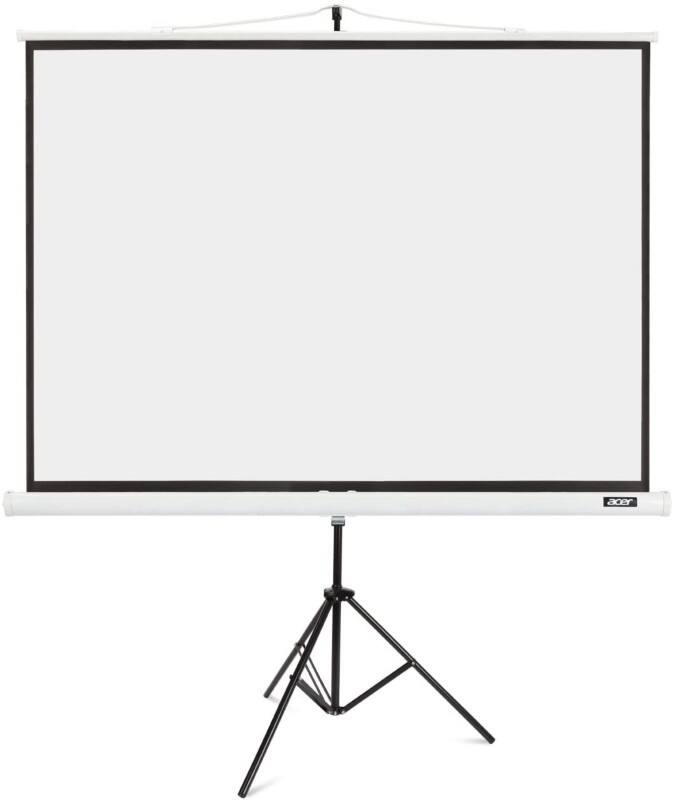ACER Projektionsbildschirm mit Stativ T87-S01MW Schwarz, Matt Weiß 4:3 87 zoll 87 zoll