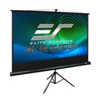 ELITE SCREENS Projektionsbildschirm mit Stativ T100UWH Schwarz, Weiß 16:9 100 zoll 100 zoll