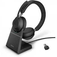 JABRA Headset Evolve2 65 Kabellos Stereo Über das Ohr, Kopfbügel Geräuschunterdrücker: Ja Bluetooth Schwarz 26599-989-889