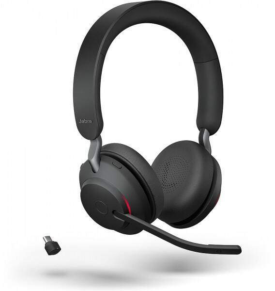 Jabra Evolve2 Kabellos Headset Mit Bluetooth Mit Mikrofon Stereo 65 Schwarz