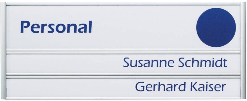 Ultradex Türschild Aluminium 18 x 7,2 cm 310277